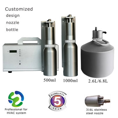 5L Oil Capacity Commercial HVAC Scent Diffuser with 316L Stainless Steel Nozzle and Low Noise <25dba for Large Area Aroma Diffusion